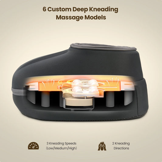 Foot Massager with Heat,Shiatsu Foot Massager Machine for Plantar Fasciitis, FSA HSA Eligible, Valentines Day Gifts for Women, Birthday Massage Gifts for Women Mom Men Dad