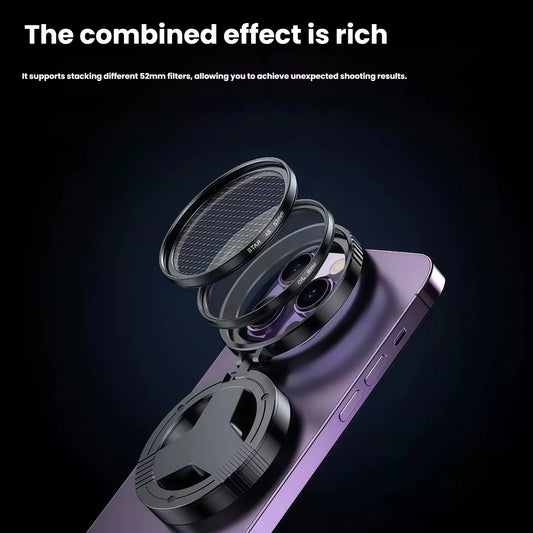 Magnetic Phone CPL Magnetic Anti-Reflection Polarizer Filter Optical Coating Starry Light HD Photography Polarizing Lens